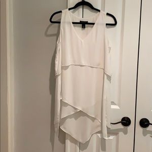 White House Black Market Long Tank Blouse
